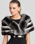 The Fur Salon Chinchilla Fur Cape Saks Off Fifth